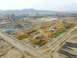 蘭州恒大山水城項目D、E地塊土石方工程施工